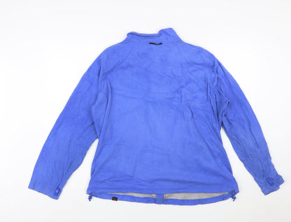 The North Face Women's Blue Fleece Full Zip Jacket XL