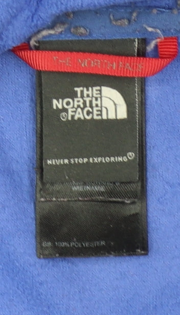 The North Face Women's Blue Fleece Full Zip Jacket XL