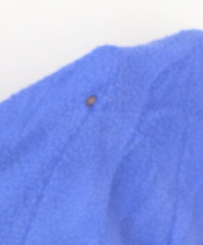 The North Face Women's Blue Fleece Full Zip Jacket XL