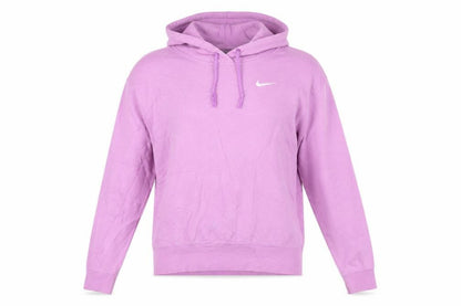 Nike Women's Pink Pullover Hoodie XS Cotton Blend Sweatshirt