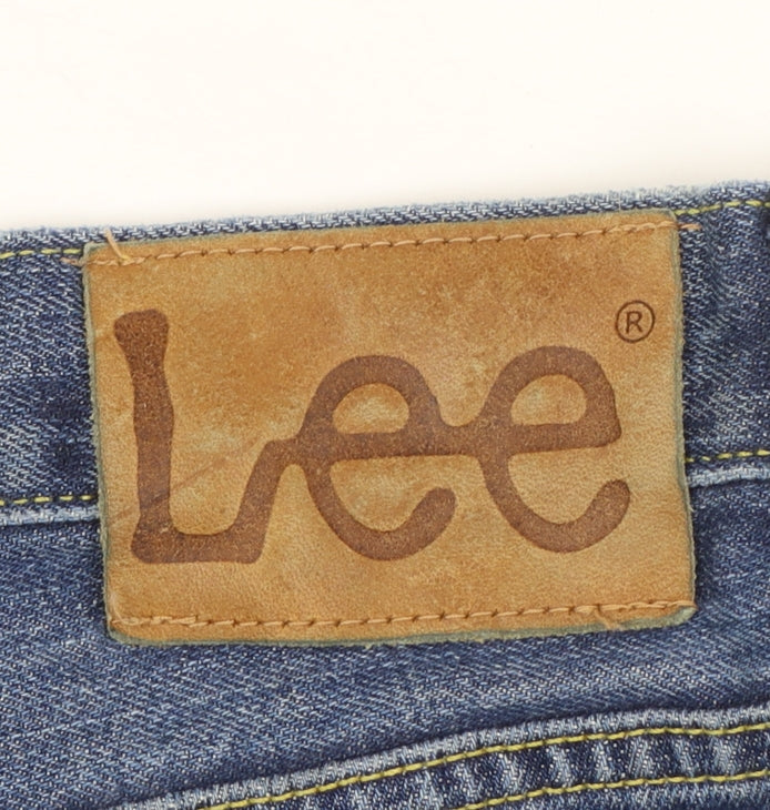 Lee Men's Blue Brooklyn Straight Leg Denim Jeans W34 L34