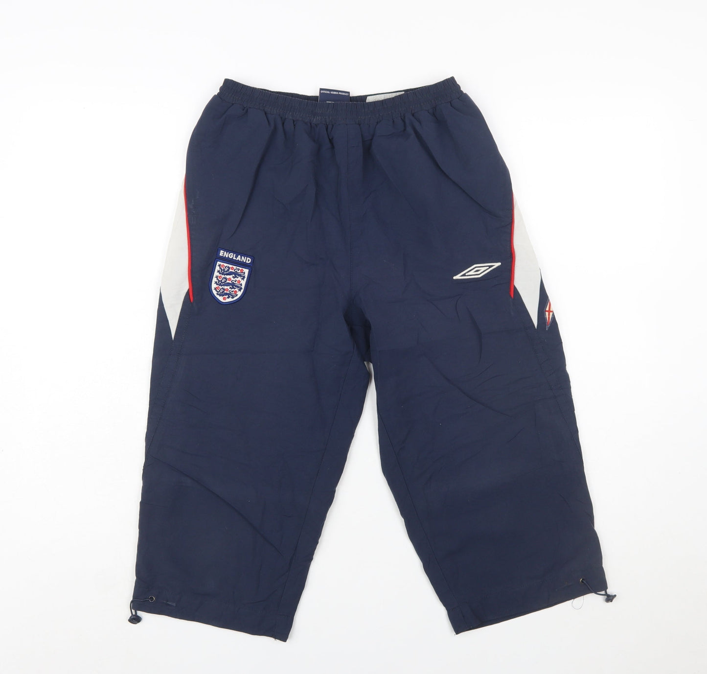 Umbro Boys Navy England Football Athletic Pants Size 158cm XLB