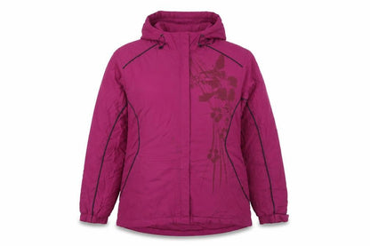 Umbro Womens Purple Hooded Lightweight Jacket Size 16 Casual Windbreaker