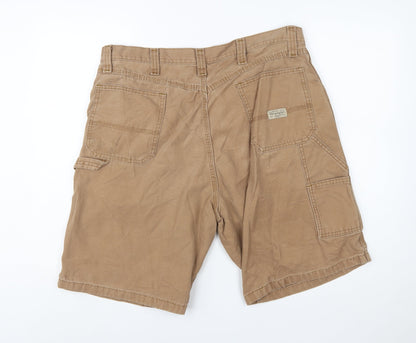 Wrangler Men's Beige Cargo Workwear Shorts Size 38