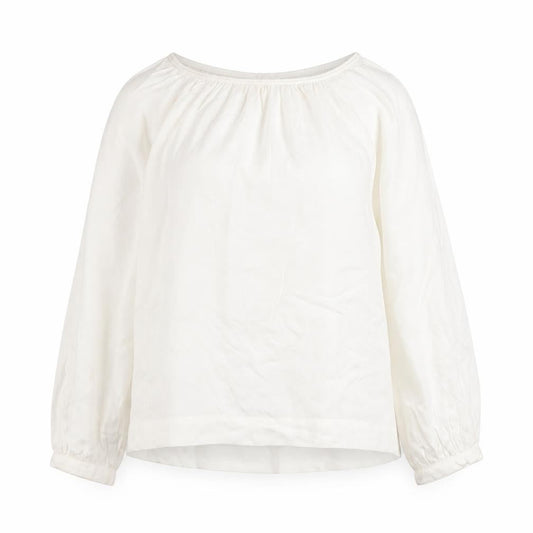 Vero Moda Women's White Cold Shoulder Blouse Size L
