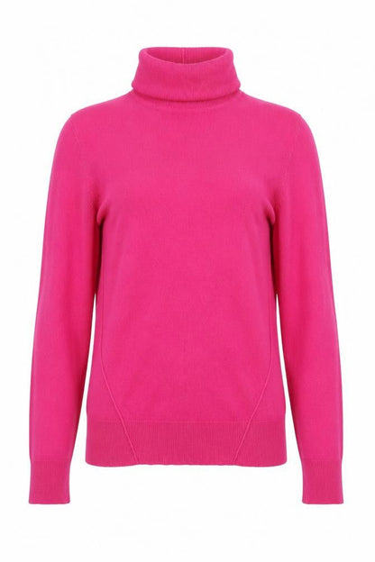 Noisy May Women’s Pink Roll Neck Long Sleeve Jumper Size M