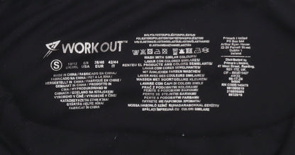 Primark Women’s Black Workout Ankle Leggings Size 10-12