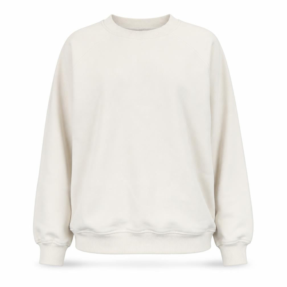 Samsøe Samsøe Women Beige XS Pullover Sweatshirt Cotton Blend