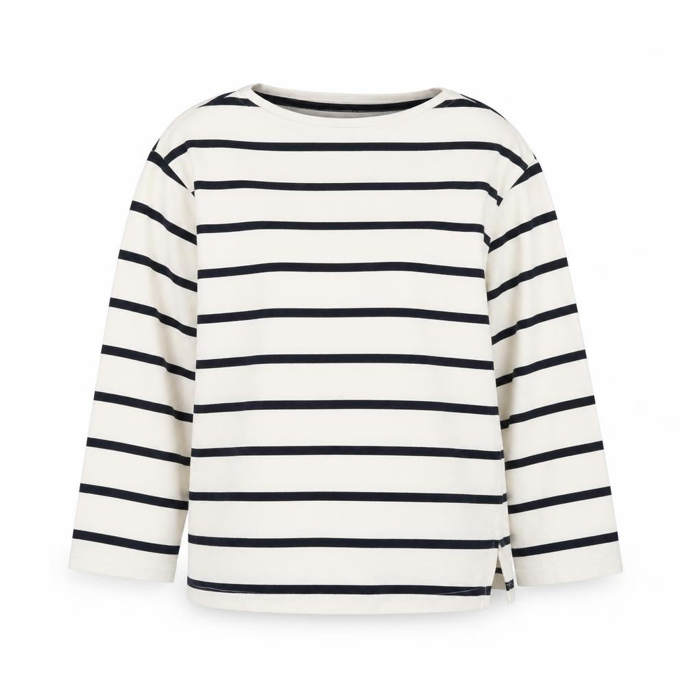 Dunnes Stores Women’s Multicoloured Striped Cotton Long Sleeve T-Shirt UK 12