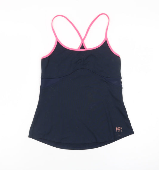 Abercrombie & Fitch Women’s Blue Spaghetti Strap Camisole Tank Top S