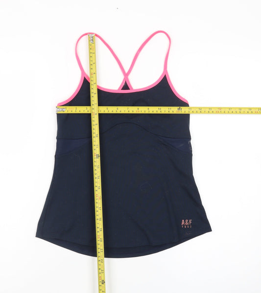 Abercrombie & Fitch Women’s Blue Spaghetti Strap Camisole Tank Top S