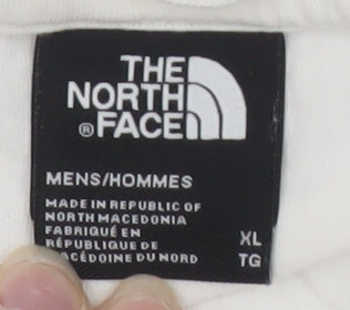 The North Face Men's White XL Graphic Outdoor Cotton T-Shirt