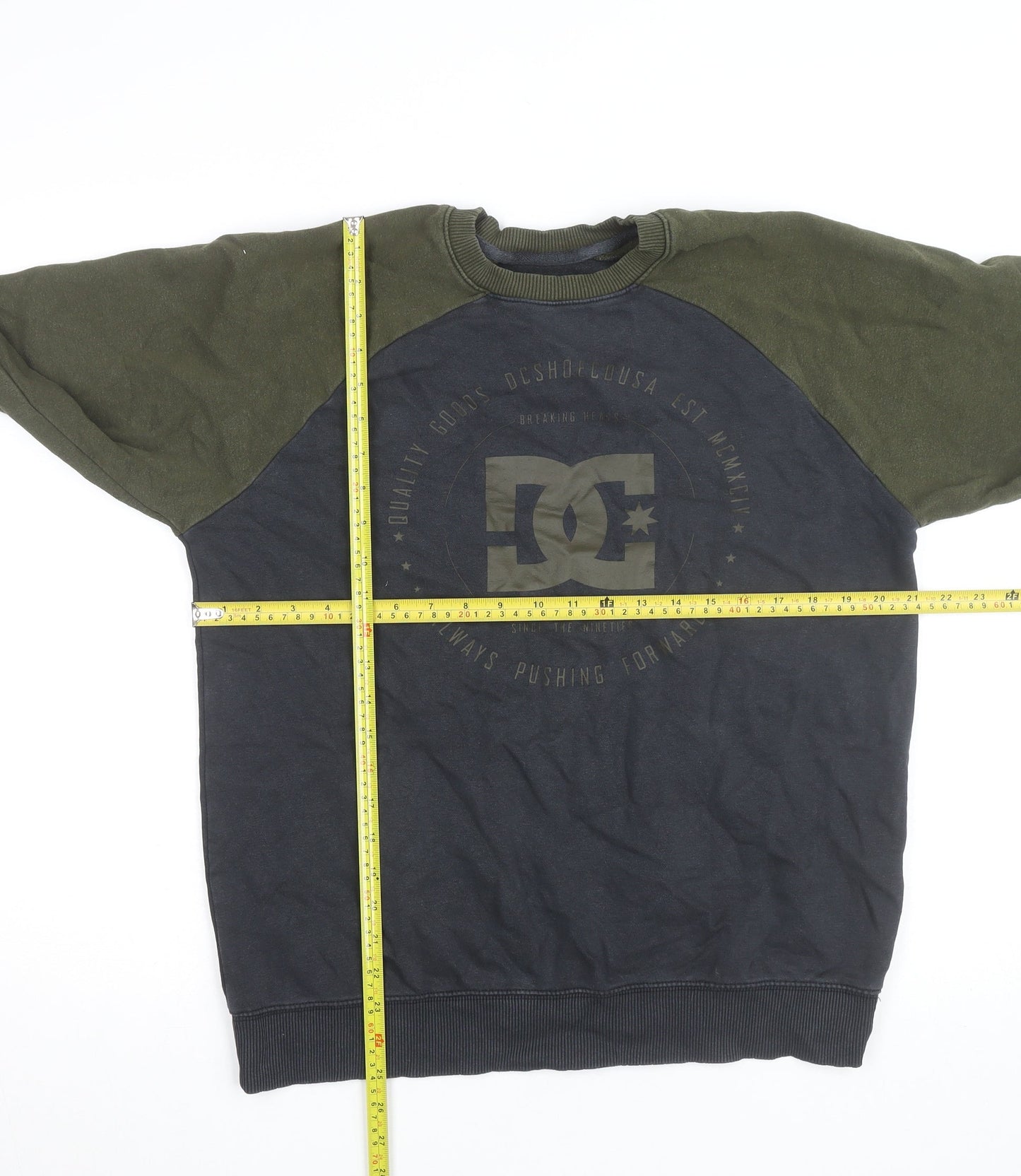 DC Mens Multicoloured Pullover Sweatshirt M Regular Fit