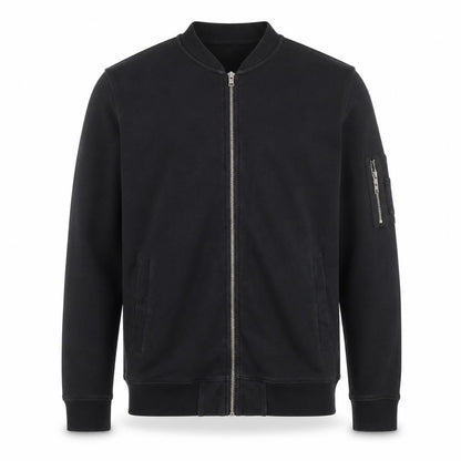 ASOS Men’s Black Full Zip Cotton Jumper Size S