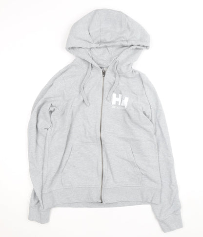 Helly Hansen Men's Grey Full Zip Hoodie L Regular Fit