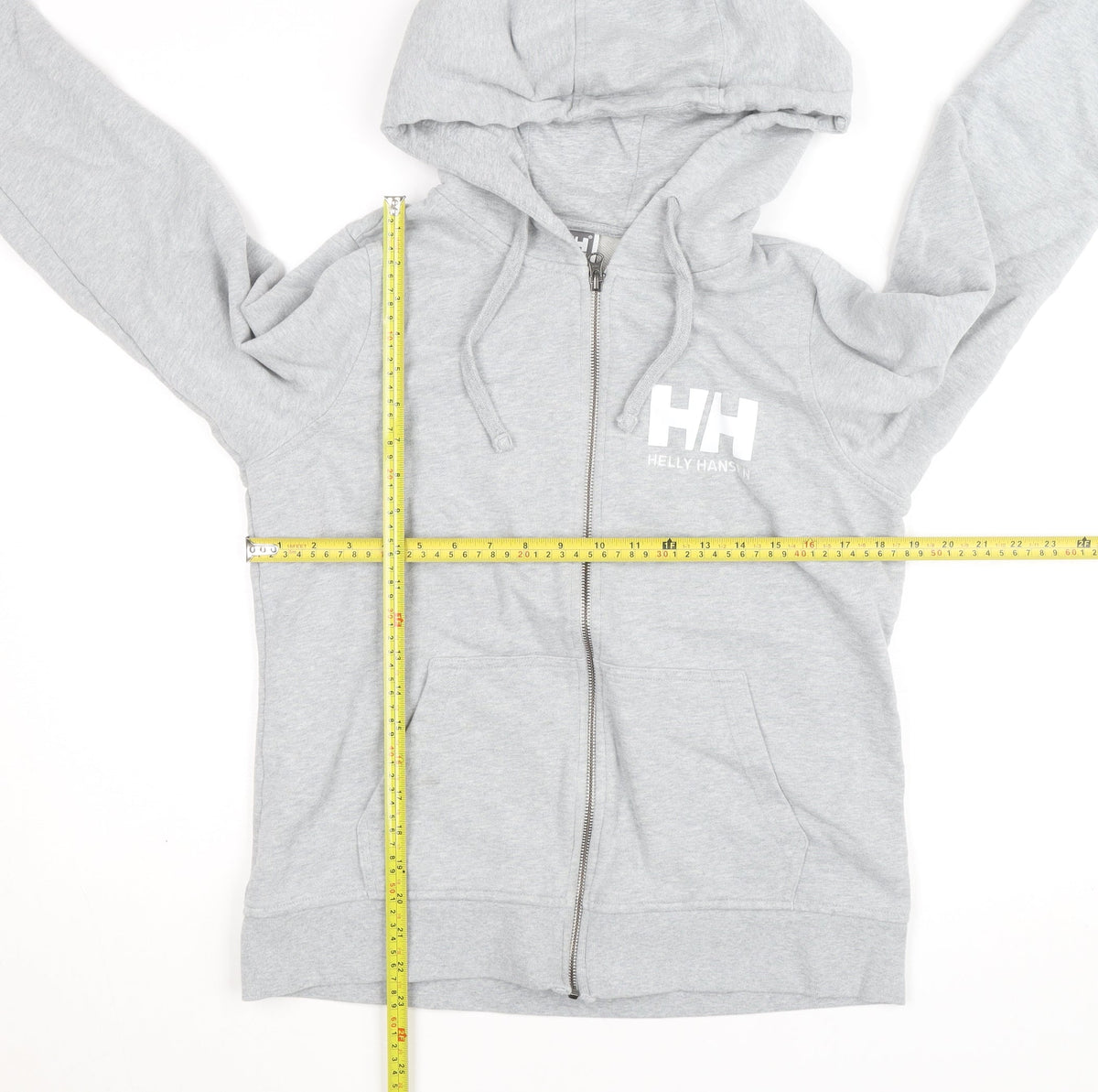 Helly Hansen Men's Grey Full Zip Hoodie L Regular Fit