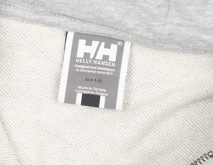 Helly Hansen Men's Grey Full Zip Hoodie L Regular Fit