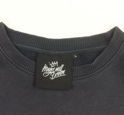 Kings Will Dream Men's Blue L Pullover Sweatshirt Logo Crew Neck