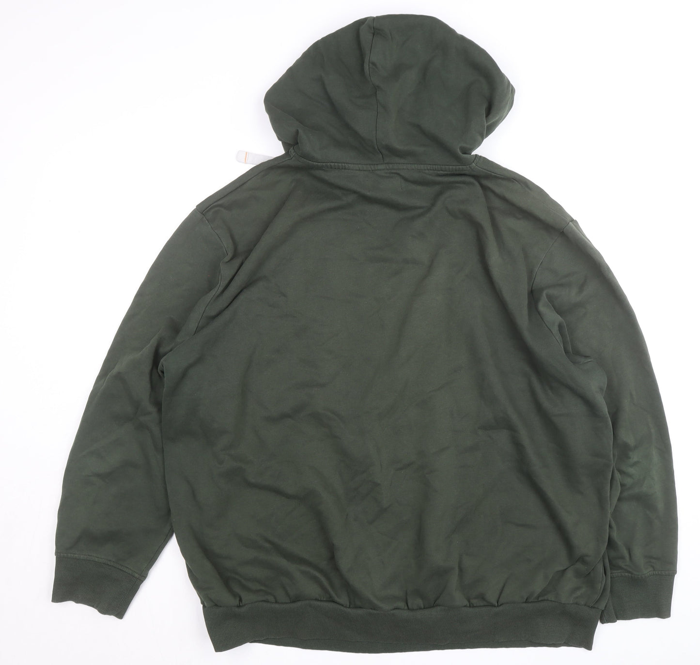 Jack & Jones Men’s Green 3XL Pullover Hoodie +FIT Graphic Sweatshirt