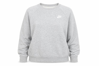 Nike Women Grey Crew Neck Pullover Sweatshirt Size M