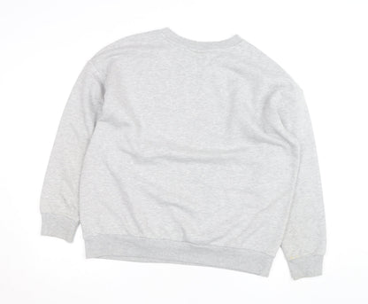 Pink Panther Women's Grey Pullover Sweatshirt Size L Save the Planet
