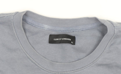 Clean Cut Copenhagen Men's Blue XL Pullover Sweatshirt