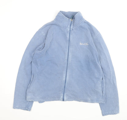 Weird Fish Women’s Blue Cotton Full Zip Jacket Size M