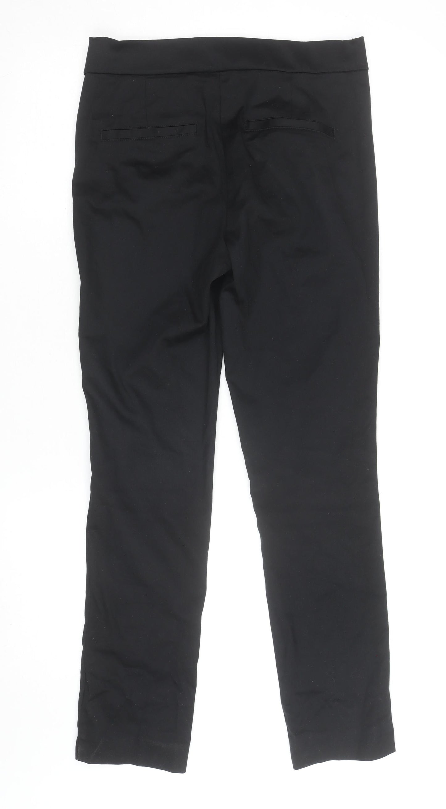 Savida Women’s Black Slim Fit Stretch Trousers Size 10