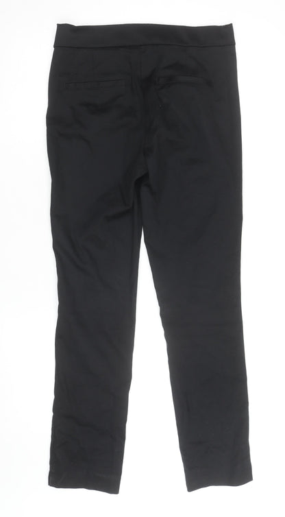 Savida Women’s Black Slim Fit Stretch Trousers Size 10