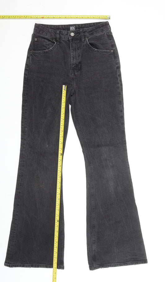 BDG Women's Black Flared High Rise Jeans Size 10 W27 L32