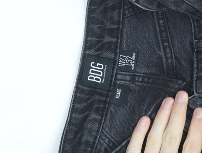 BDG Women's Black Flared High Rise Jeans Size 10 W27 L32