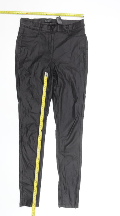 Next Women Black Tall Size 10 Stretch Jegging Trousers