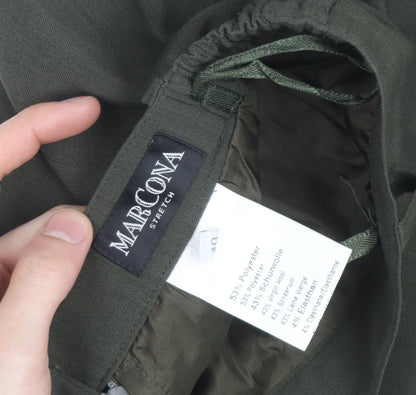 Marcona Women’s Green Wool Blend Pencil Skirt Size 12