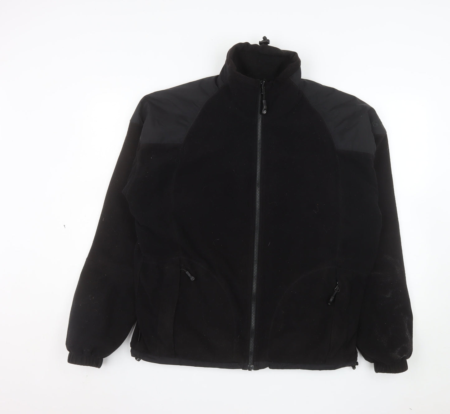 Keela Men's Black M Fleece Softshell Full Zip Outdoor Jacket