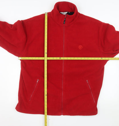 Rydale Men’s Red Full Zip Fleece Sweatshirt XL