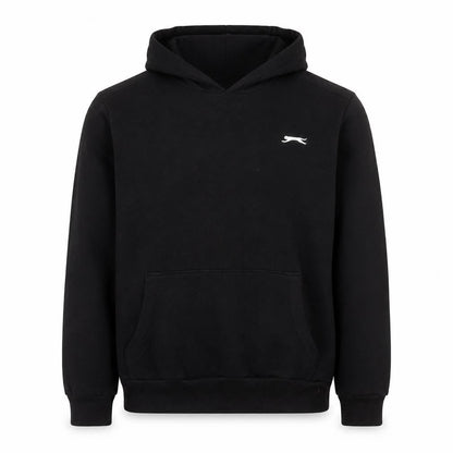 Slazenger Men's Black Pullover Hoodie L Fleece Sweatshirt