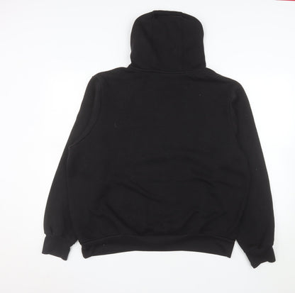 Slazenger Men's Black Pullover Hoodie L Fleece Sweatshirt