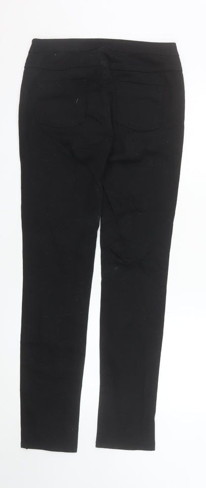 Vila Women’s Black Slim Fit Stretch Jegging Trousers Size L