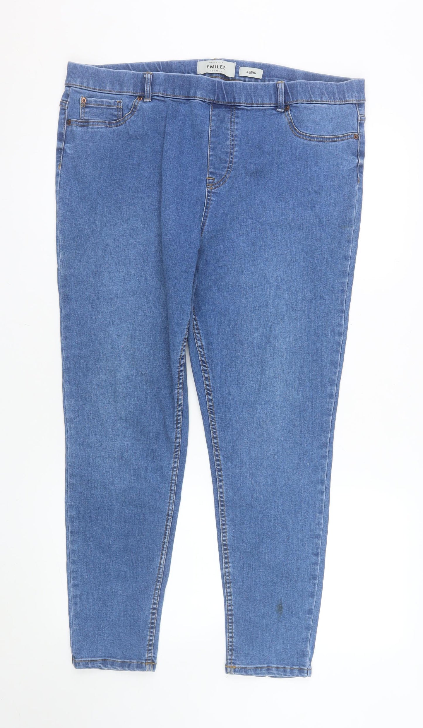 New Look Women’s Blue Stretch Denim Jegging Jeans Size 18