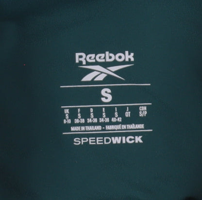 Reebok Women’s Green Speedwick Leggings Size S Slim Fit Activewear
