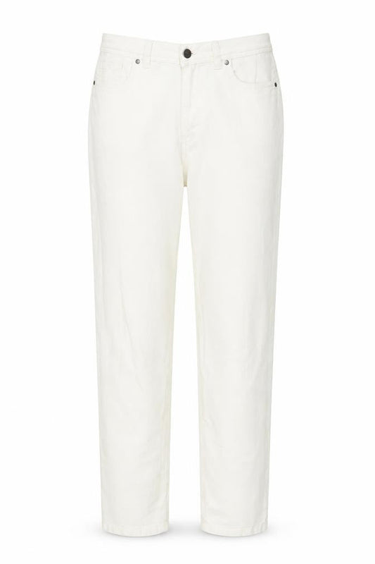 Part Two Women's Ivory Straight Jeans Size 10 Regular Fit