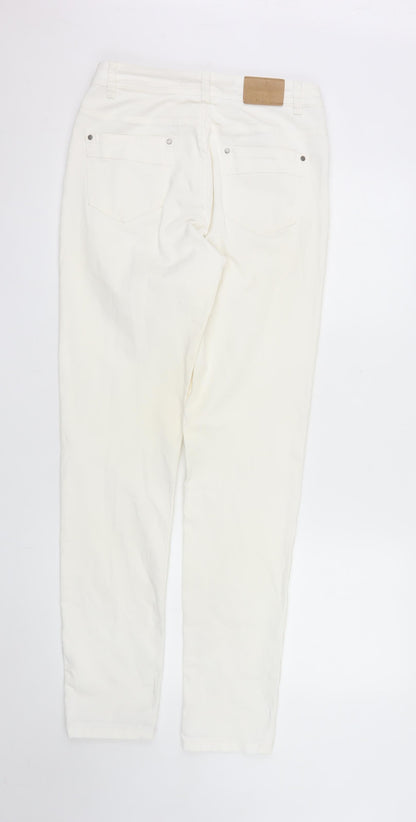 Part Two Women's Ivory Straight Jeans Size 10 Regular Fit