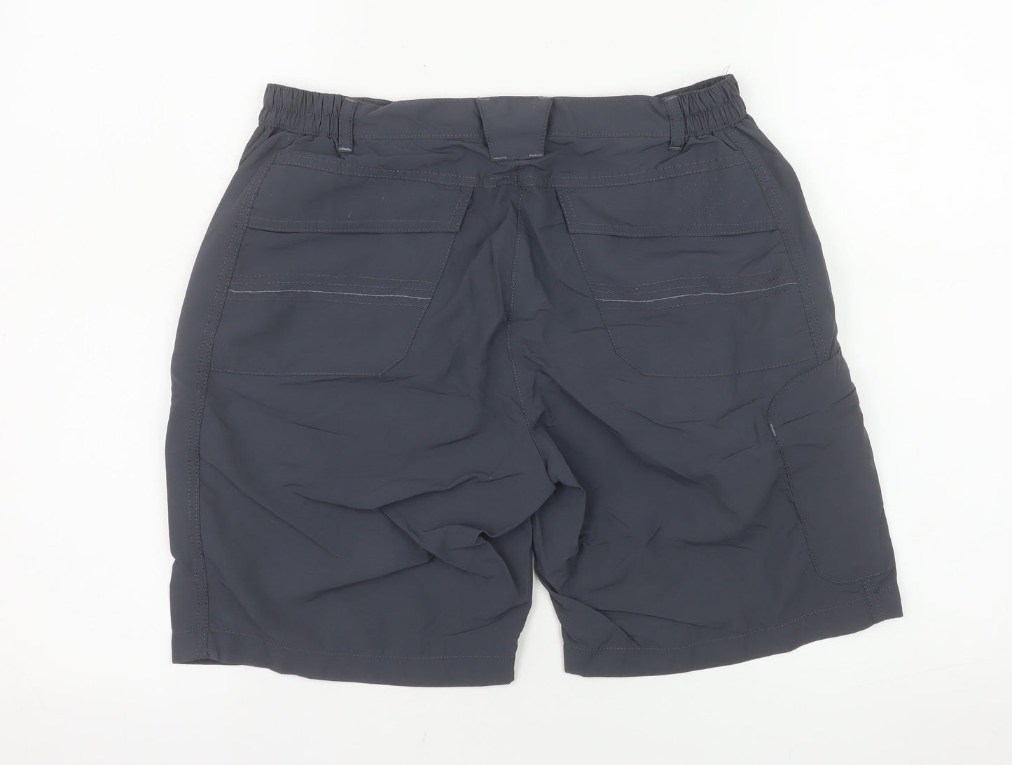 Regatta Women's Grey Cargo Hiking Shorts Size 12 Quick Dry