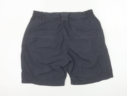 Regatta Women's Grey Cargo Hiking Shorts Size 12 Quick Dry