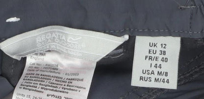 Regatta Women's Grey Cargo Hiking Shorts Size 12 Quick Dry