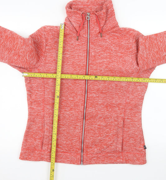 Regatta Women's Orange Full Zip Fleece Jacket Size 12