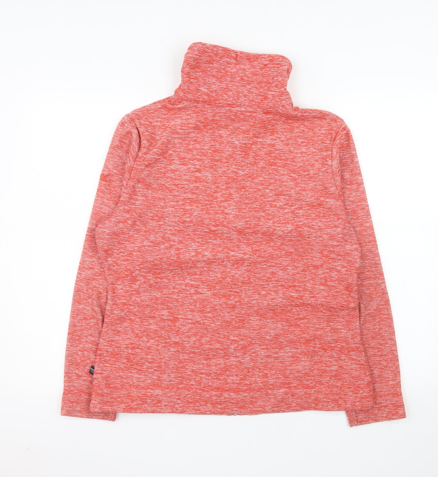 Regatta Women's Orange Full Zip Fleece Jacket Size 12