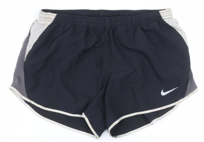 Nike Women's Black Dri-FIT Running Shorts Size M Lightweight Activewear