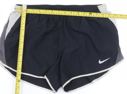 Nike Women's Black Dri-FIT Running Shorts Size M Lightweight Activewear