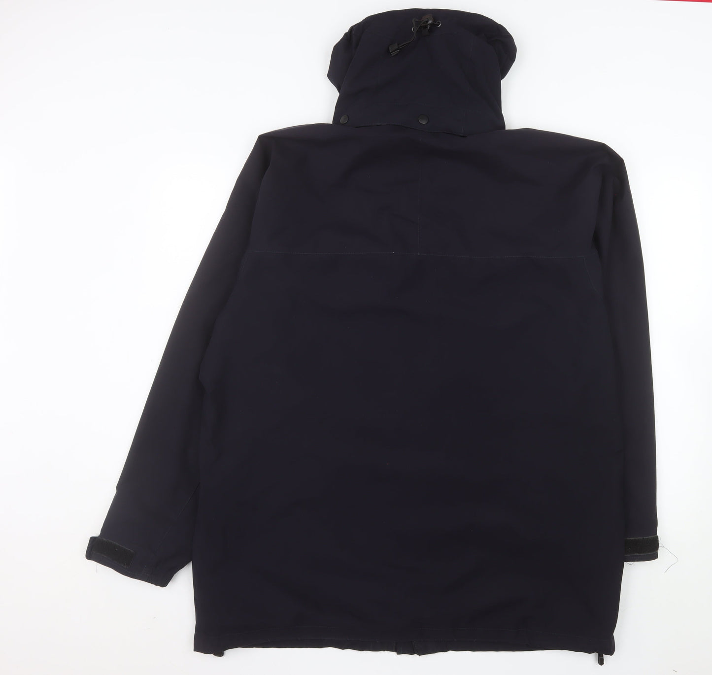 Rohan Mens Black L Waterproof Atlas Parka Jacket Hooded Outdoor